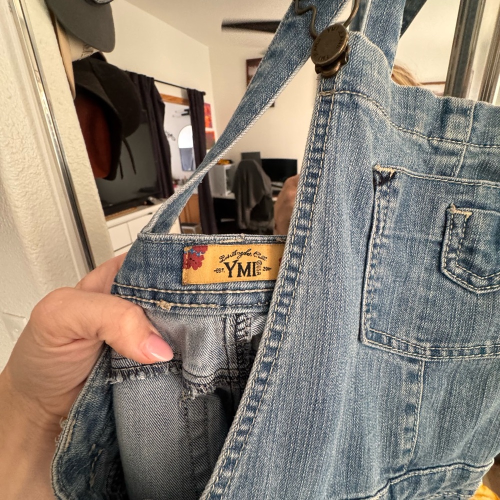 YMI Light Blue Denim Overalls